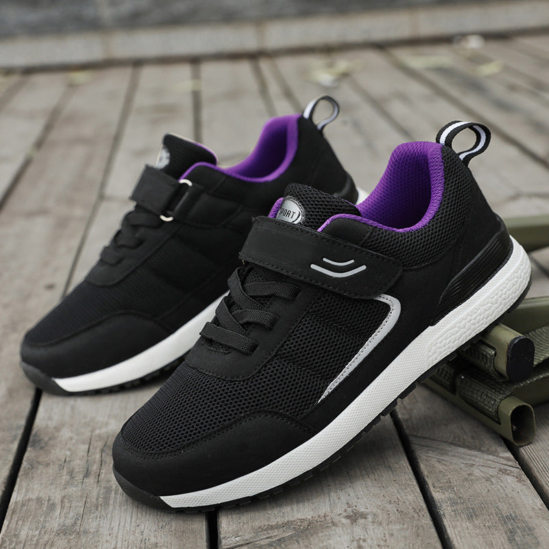 Damen Sportliche Sneaker mit praktischem Klettverschluss und atmungsaktivem Obermaterial R&B