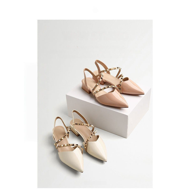 Damen Slingback Pumps mit glamouröser Strassverzierung R&B