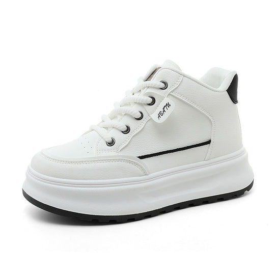 Damen Sportliche High-Top Sneakers mit gepolsterter Sohle und atmungsaktiver Struktur R&B