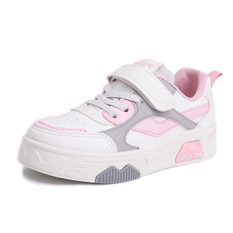 Damen sportliche Sneakers mit Klettverschluss und gepolsterter Innensohle R&B