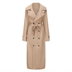 Herren Langer Trenchcoat R&B