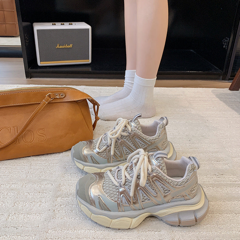 Damen Sportliche Sneakers mit atmungsaktivem Netzmaterial und optimaler Dämpfung R&B