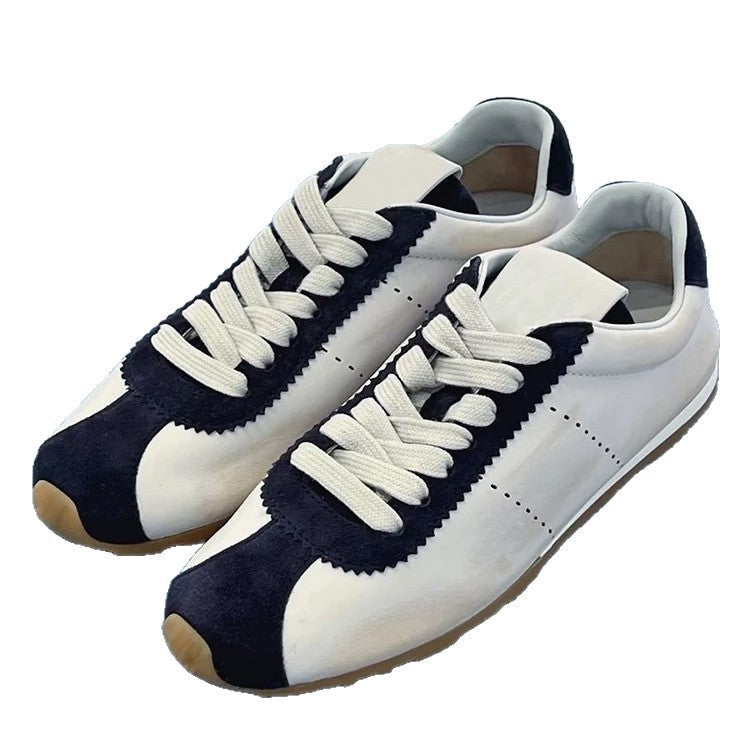 Damen Sneakers im eleganten Retro-Design mit atmungsaktiver Oberflächenstruktur R&B