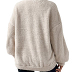 Damen kuscheliger Fleece-Pullover R&B