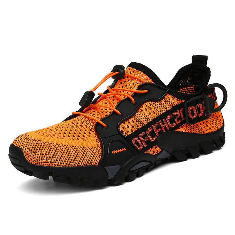 Damen Leichte und flexible Outdoor-Sneaker mit atmungsaktivem Mesh-
