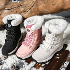 Damen Winterstiefel mit wärmendem Innenfutter und rutschfester Profilsohle R&B
