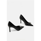 Damen elegante High Heel Pumps mit funkelnden Strassverzierungen R&B