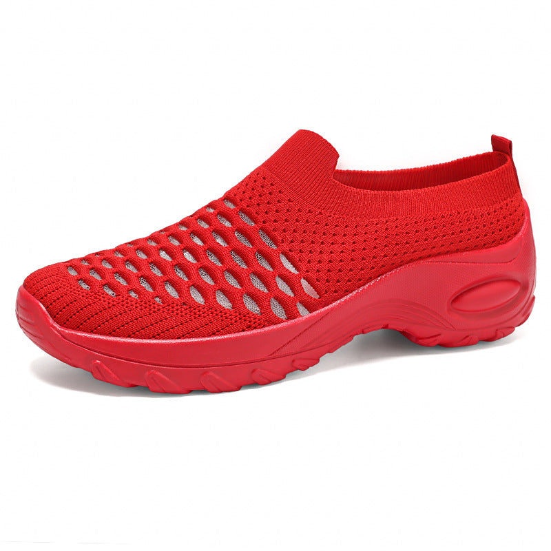 Damen Atmungsaktive Slip-On Sneakers mit flexiblem Sohlenkomfort R&B