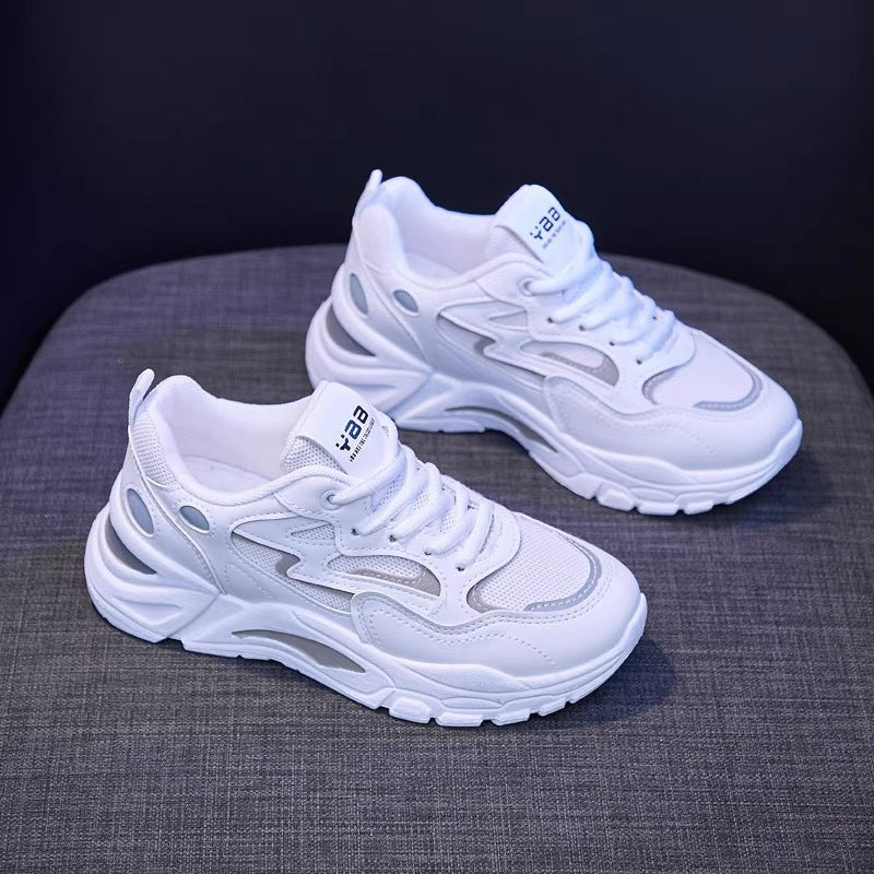 Damen Sportliche Lauf- und Freizeitschuhe mit atmungsaktivem Mesh-Obermaterial R&B