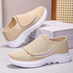 Damen Bequeme und atmungsaktive Sport-Slipper mit flexiblem Klettverschluss