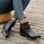 Damen Stiefeletten mit modischem Schnür-Detail R&B