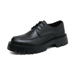 Herren Elegante Schnürschuhe mit stabiler Profilsohle und klassischem Design