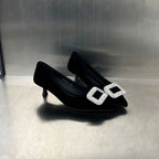 Damen Elegante Pumps mit funkelndem Strassbesatz und komfortablem Absatz R&B