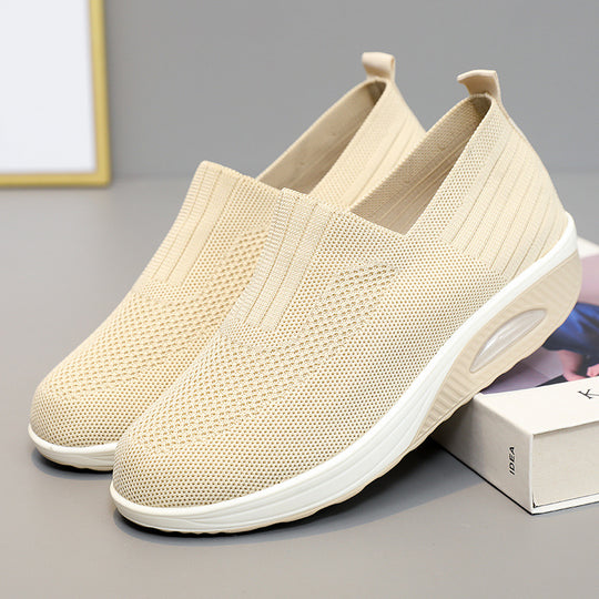 Damen Bequeme Slip-On Sneakers mit Luftpolsterung R&B
