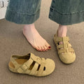 Damen Bequeme Sandalen mit verstellbaren Riemen und weichem Innenfutter R&B