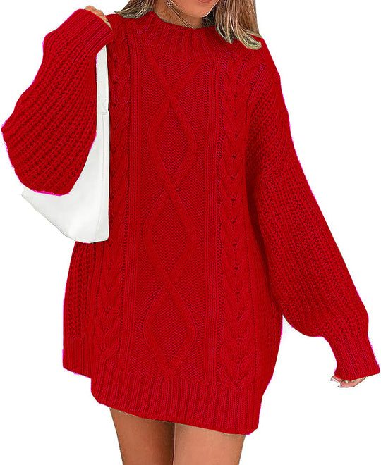 Damen Strickpullover mit oversized Schnitt R&B