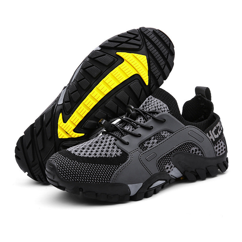 Damen Sportliche Freizeit-Sneaker mit atmungsaktivem Netzmaterial und rutschfester Sohle