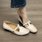 Damen Ballerinas mit modischem Riemendesign R&B