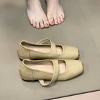 Damen elegante Ballerinas mit verstellbarem Riemen R&B