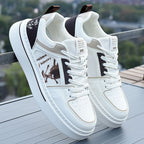 Damen modische Sneaker mit kunstvollem Design