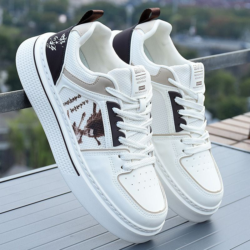 Damen modische Sneaker mit kunstvollem Design