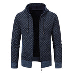 Herren Kapuzenjacke mit strukturiertem Design und eleganten Akzenten