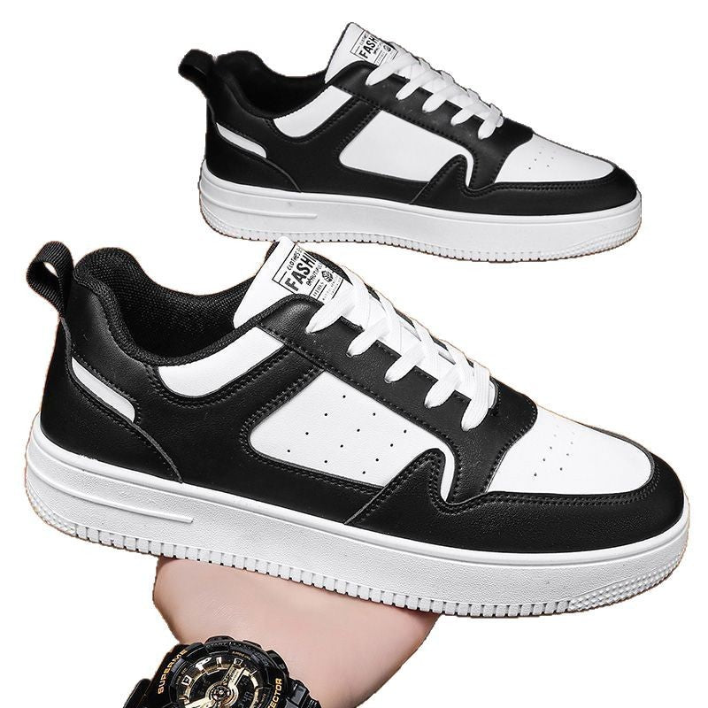 Damen Sportliche Leder Sneakers mit gepolsterter Innensohle