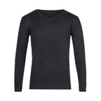 Herren klassischer V-Ausschnitt Pullover R&B