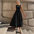 Damen Maxikleid mit elegantem Schnitt und fließendem Material R&B