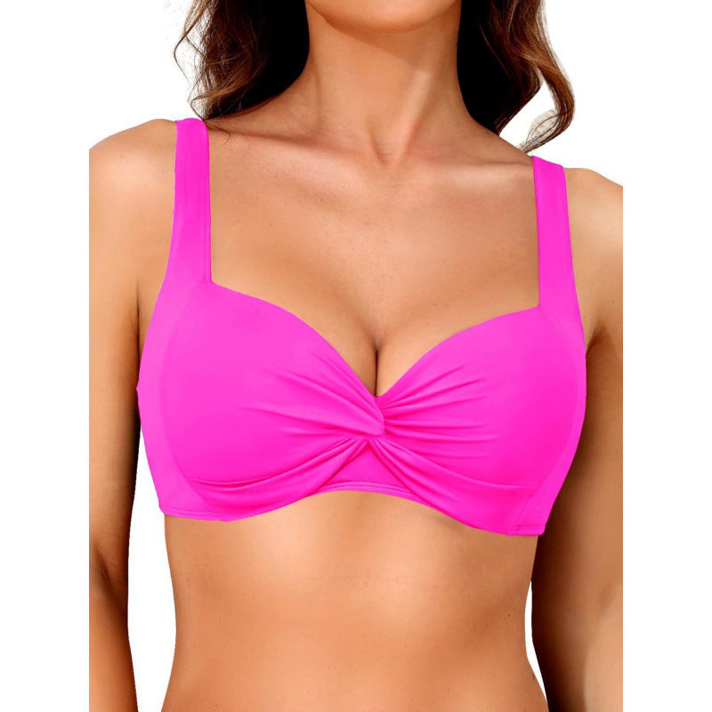 Damen Sportliches Bikinioberteil mit Twisted-Design R&B