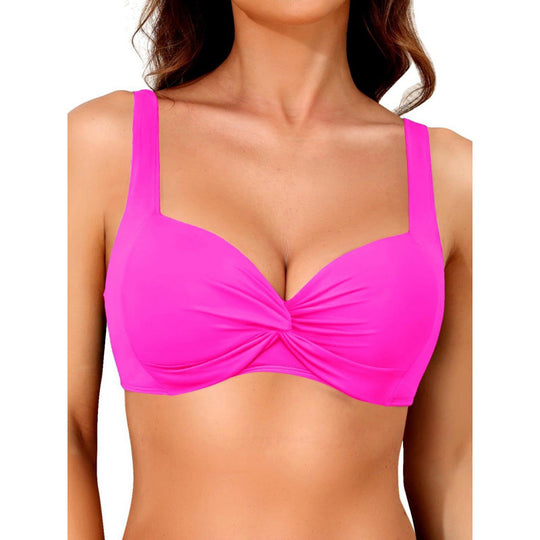 Damen Sportliches Bikinioberteil mit Twisted-Design R&B