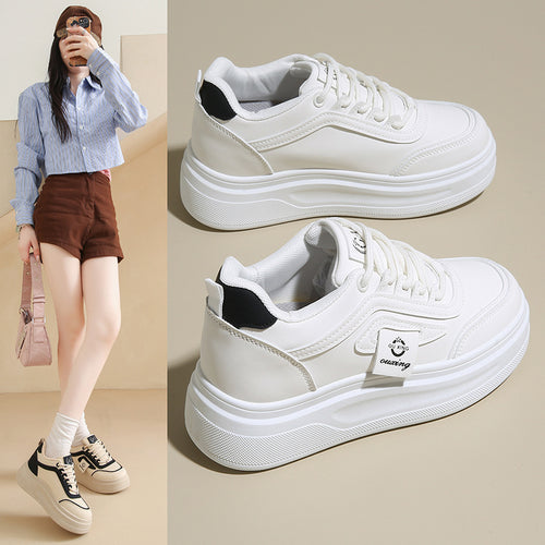 Damen modische Plateau-Sneaker mit sportlicher Dämpfungstechnologie R&B