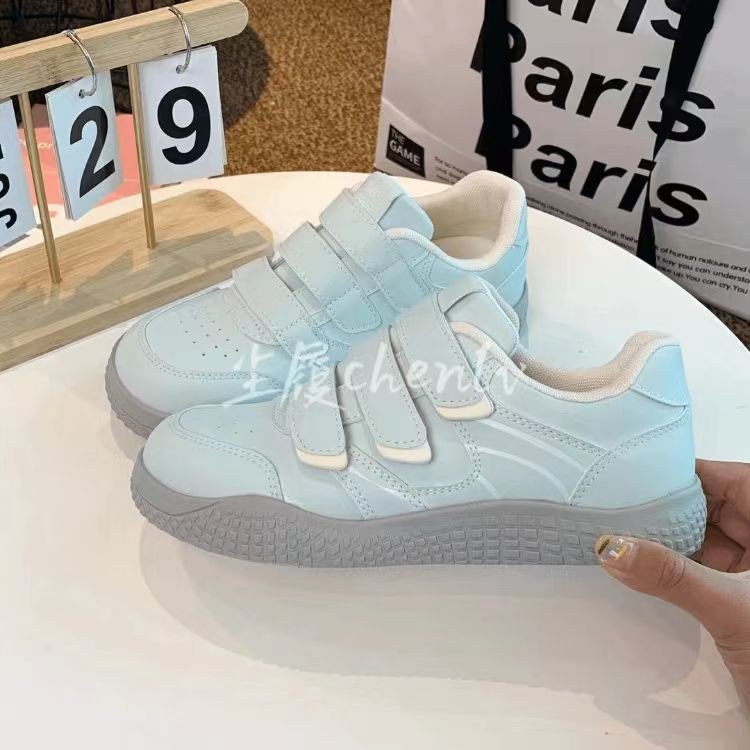 Damen Sneakers mit verstellbarem Klettverschluss und atmungsaktivem Obermaterial R&B