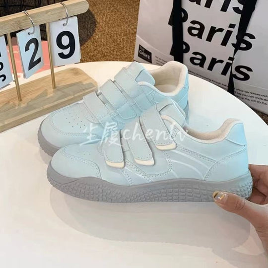 Damen Sneakers mit verstellbarem Klettverschluss und atmungsaktivem Obermaterial R&B