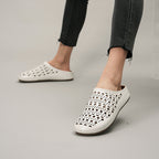 Damen Clogs mit atmungsaktivem Mesh-Design und flexiblem Fußbett R&B