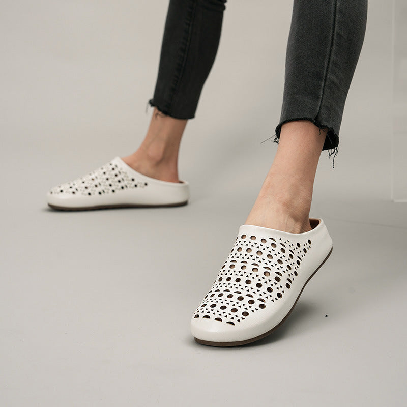 Damen Clogs mit atmungsaktivem Mesh-Design und flexiblem Fußbett R&B