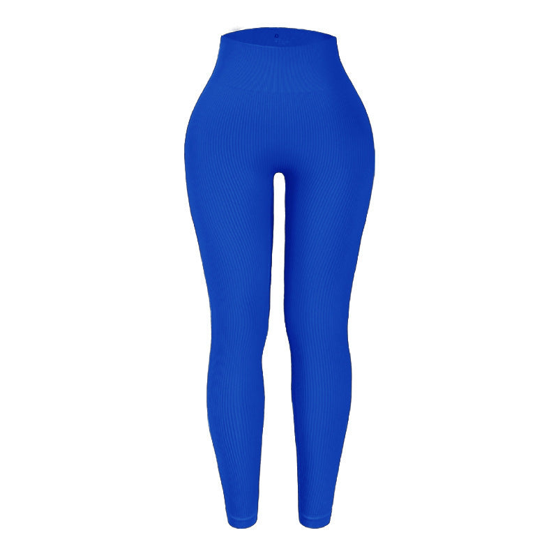 Damen Hochtaillierte Fitness-Leggings mit Struktur R&B