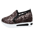 Damen Slip-On Sneakers mit romantischem Spitzen-Obermaterial