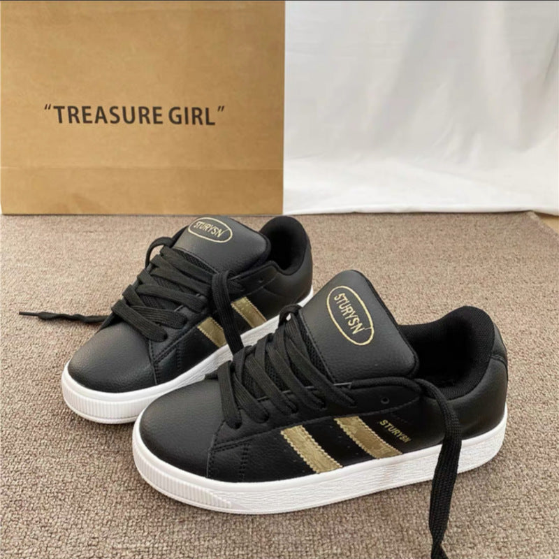 Damen Sneakers im sportlichen Design mit verstärktem Halt und atmungsaktiver Oberflächenstruktur