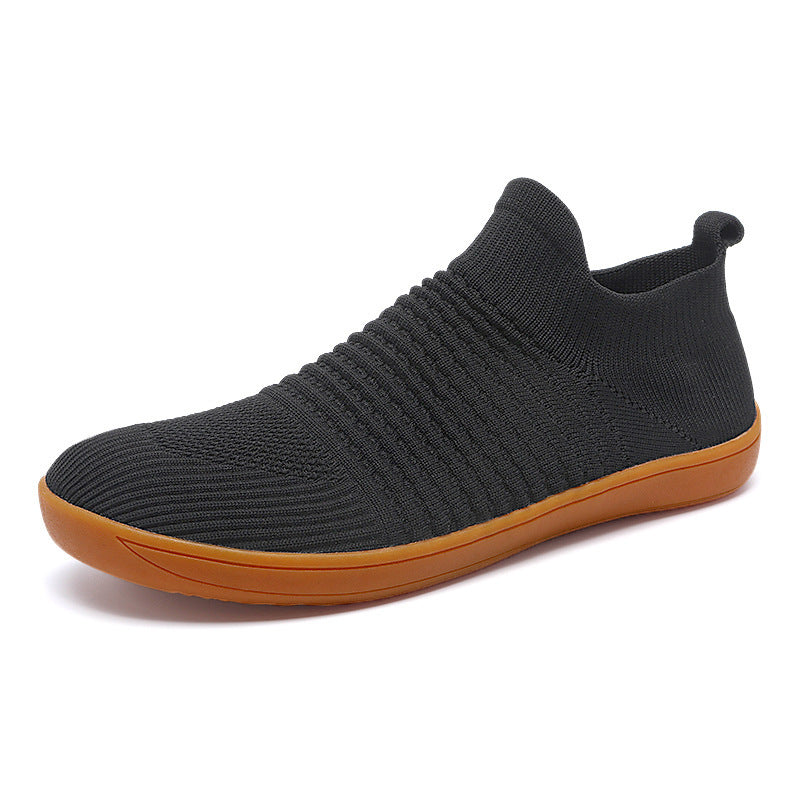 Unisex nan sockenähnlicher Stricksneaker mit elastischem Schaft und rutschfester Gummisohle R&B