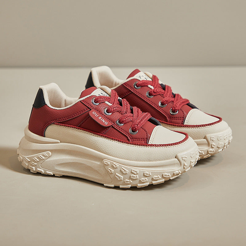 Damen Sportliche Chunky Sneakers mit trendigen Details R&B
