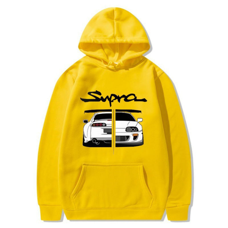 Damen Kapuzenpullover mit einzigartigem Design und bequemen Kängurutaschen R&B