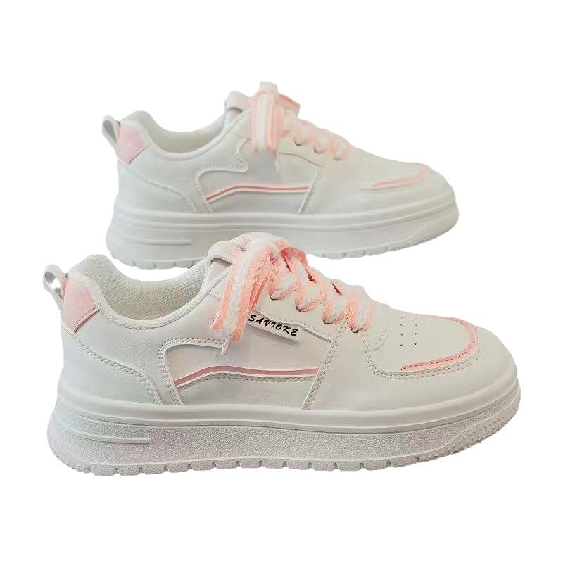 Damen Sportliche Sneakers mit modischer Plateau-Sohle und dämpfendem Komfort