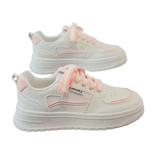 Damen Sportliche Sneakers mit modischer Plateau-Sohle und dämpfendem Komfort R&B