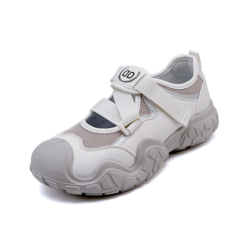 Damen Mesh-Outdoor-Sneaker mit verstellbarem Klettverschluss R&B