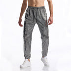 Herren Sportliche Jogginghose mit reflektierendem Design R&B