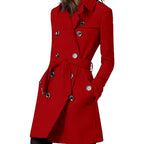 Damen eleganter und zeitloser Trenchcoat