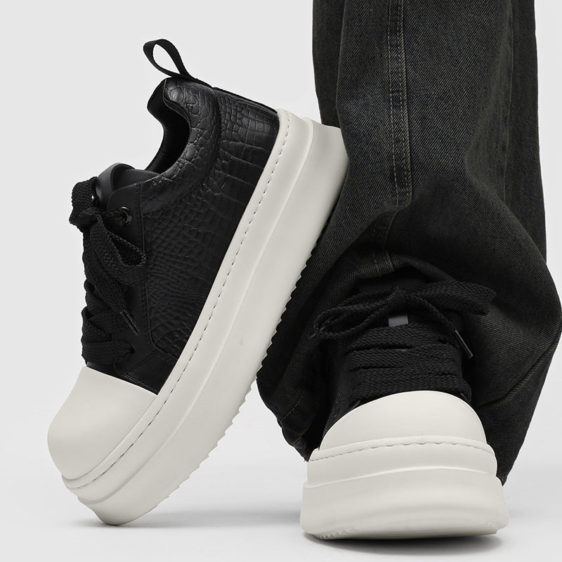 Damen Sportliche Sneaker mit innovativem erhöhtem Profil und exklusivem Obermaterial R&B