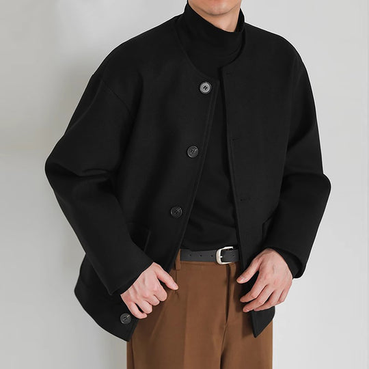 Damen Übergangsjacke mit praktischen Taschen und Knopfverschluss R&B