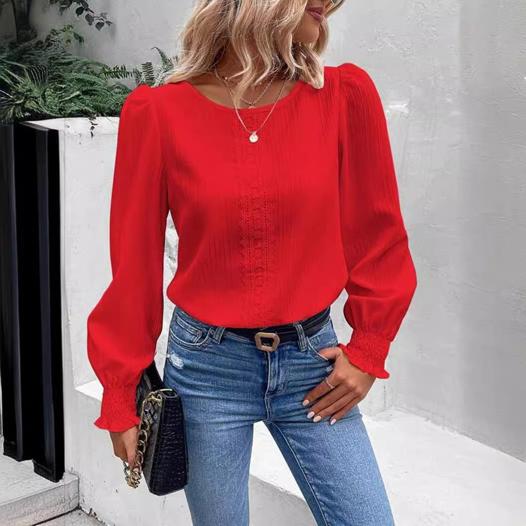 Damen Elegantes und luftiges Blusenshirt R&B